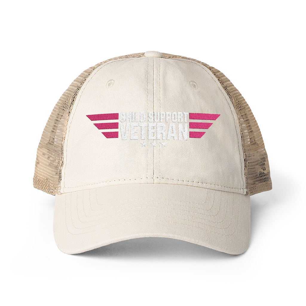 Women's Washed Mesh-Back Cap