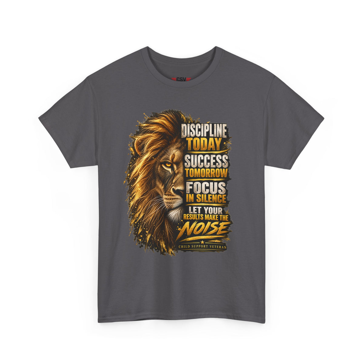 quiet strength, steady presence T-Shirt – Child Support Veteran Tribute Tee