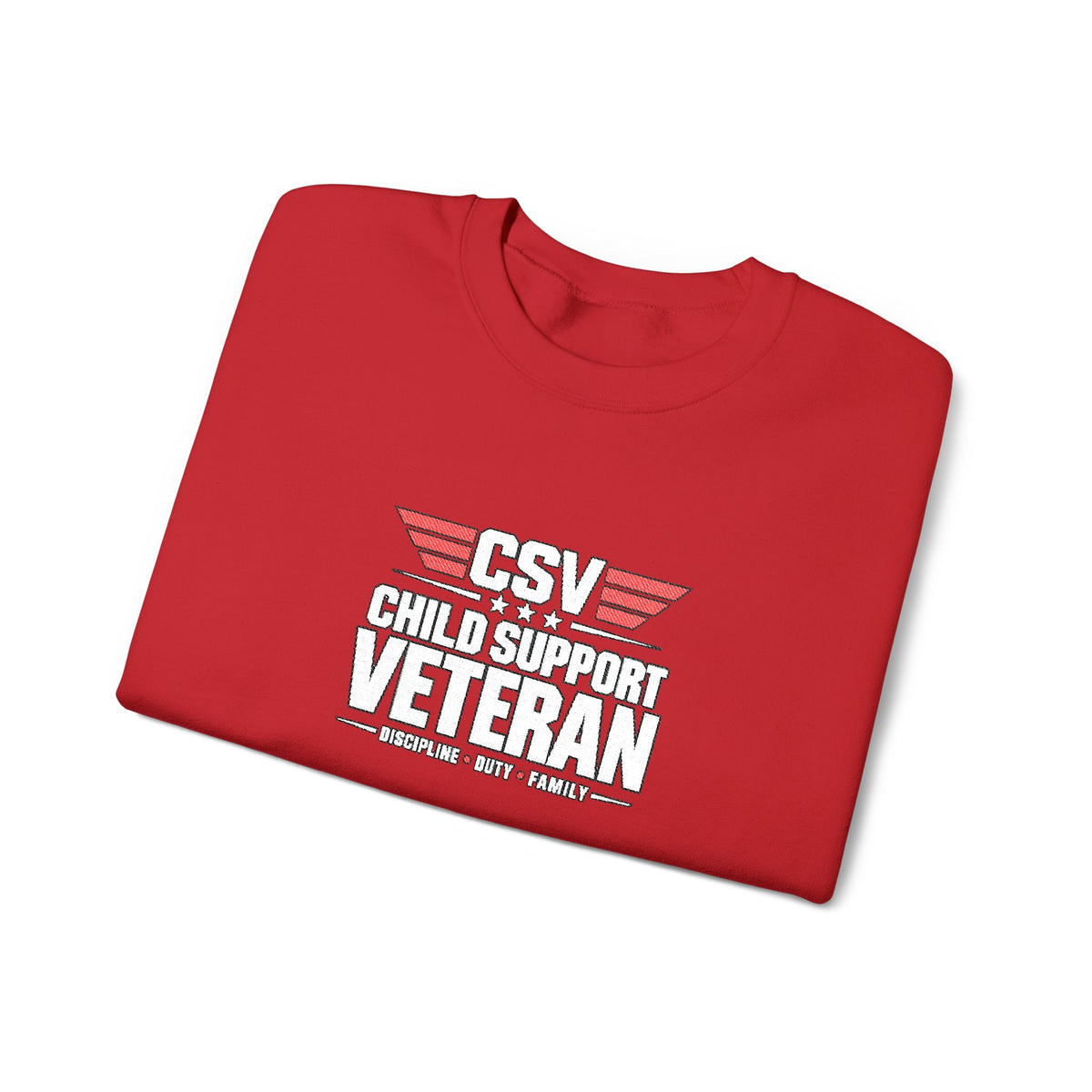 Veteran Dad Sweatshirt — Distressed USA Proud Veteran Crewneck