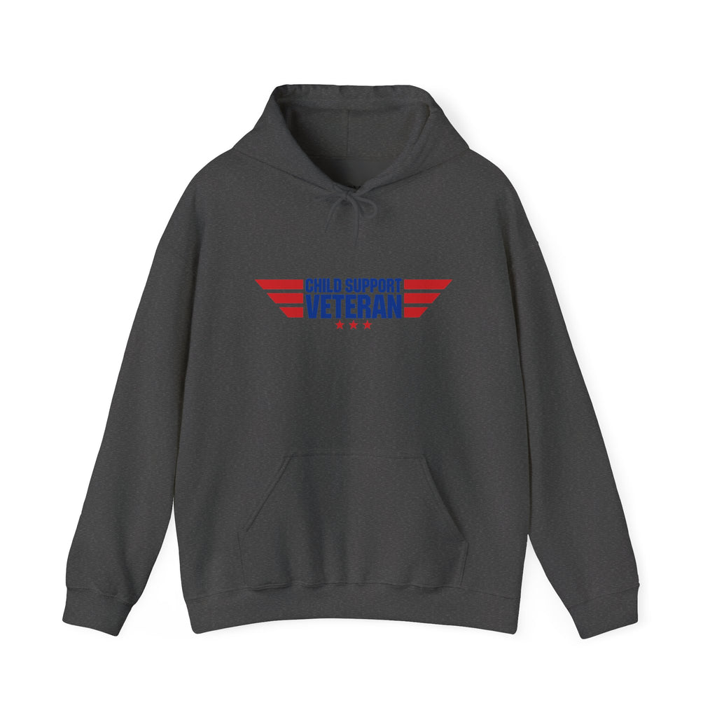 Child Support Veteran Hoodie — Patriotic Military-Inspired Sweatshirt