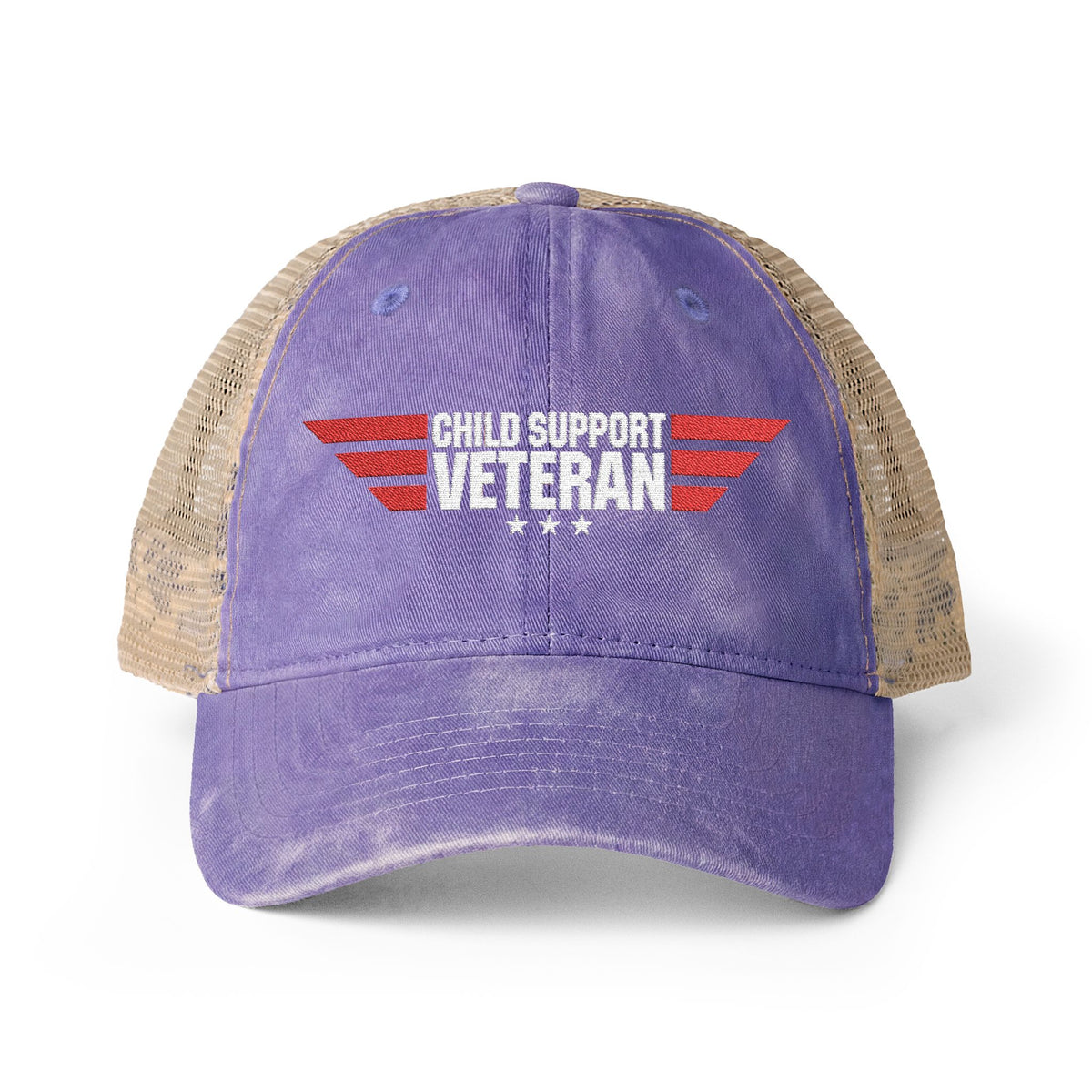Women's Washed Mesh-Back Cap