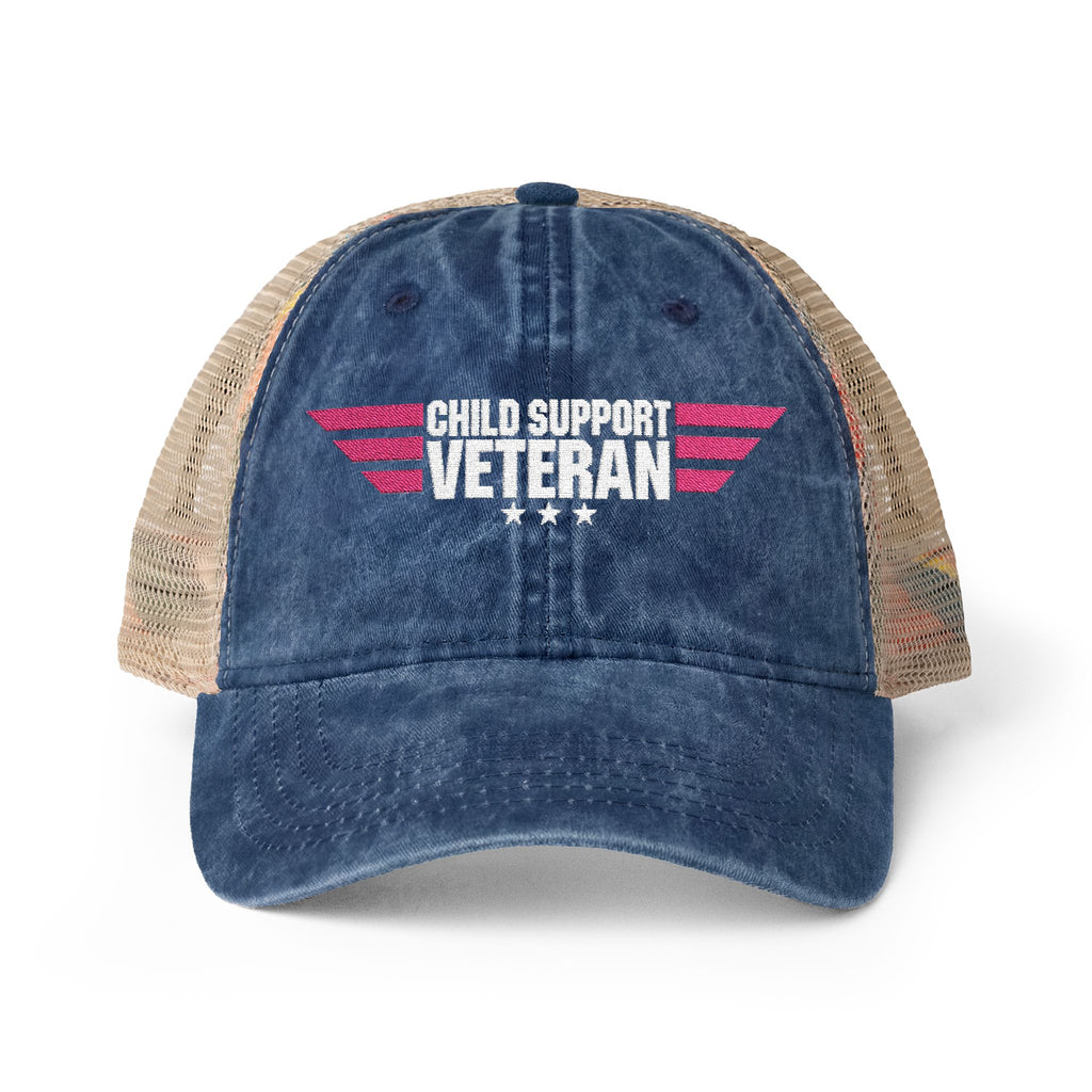 Women's Washed Mesh-Back Cap