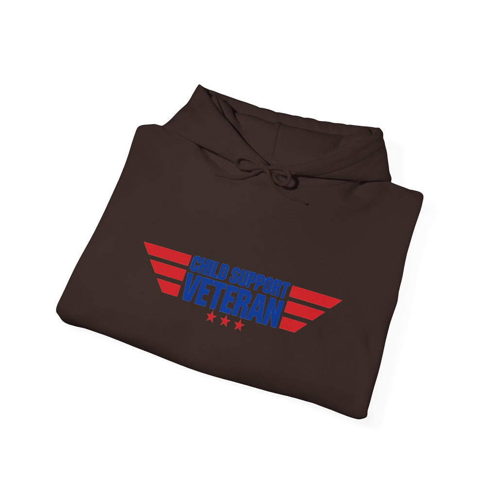 Child Support Veteran Hoodie — Patriotic Military-Inspired Sweatshirt