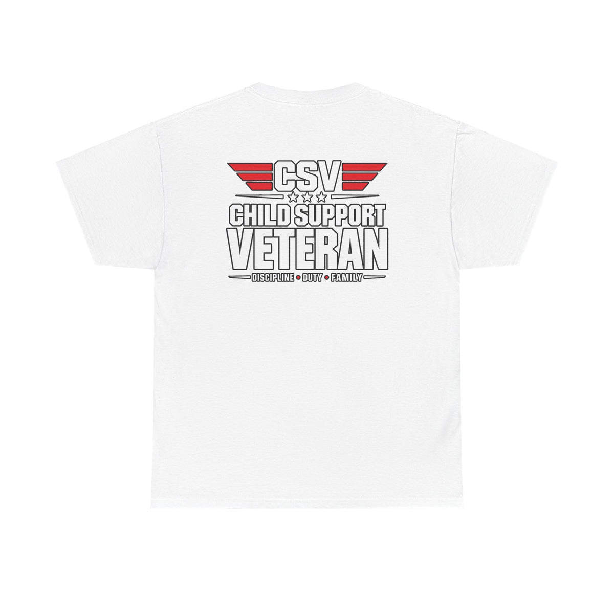 Child Support Veteran T-Shirt — "I Pay, I Pray, I Stay" Patriotic Military Support Tee