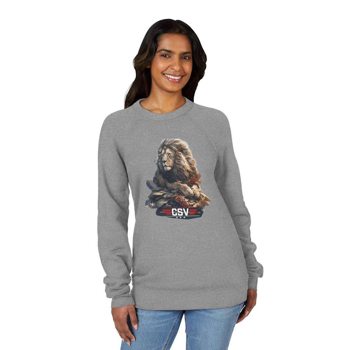 Unisex Sponge Fleece Raglan Sweatshirt