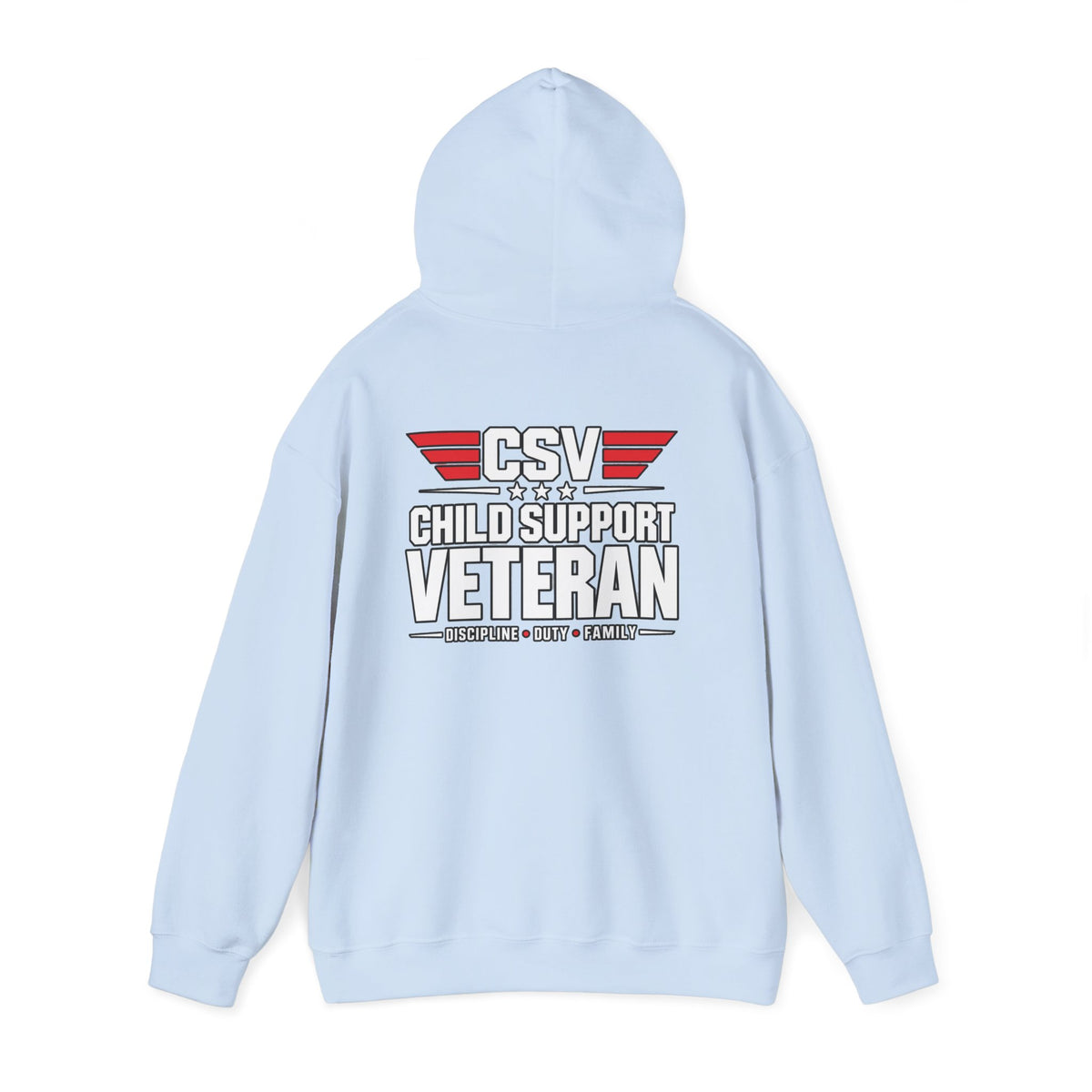 Child Support Veteran Hoodie — Patriotic Military-Inspired Sweatshirt