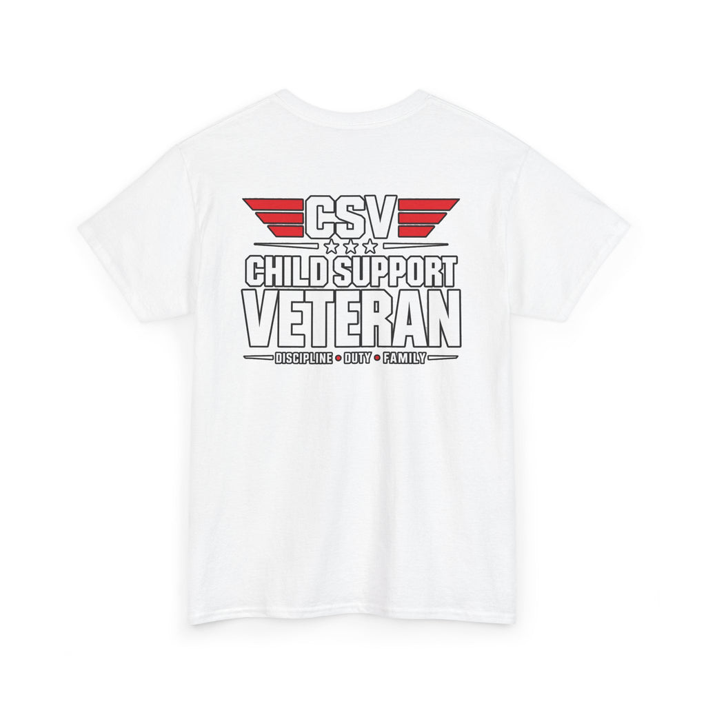 Present Matters T-Shirt – Child Support Veteran Tribute Tee