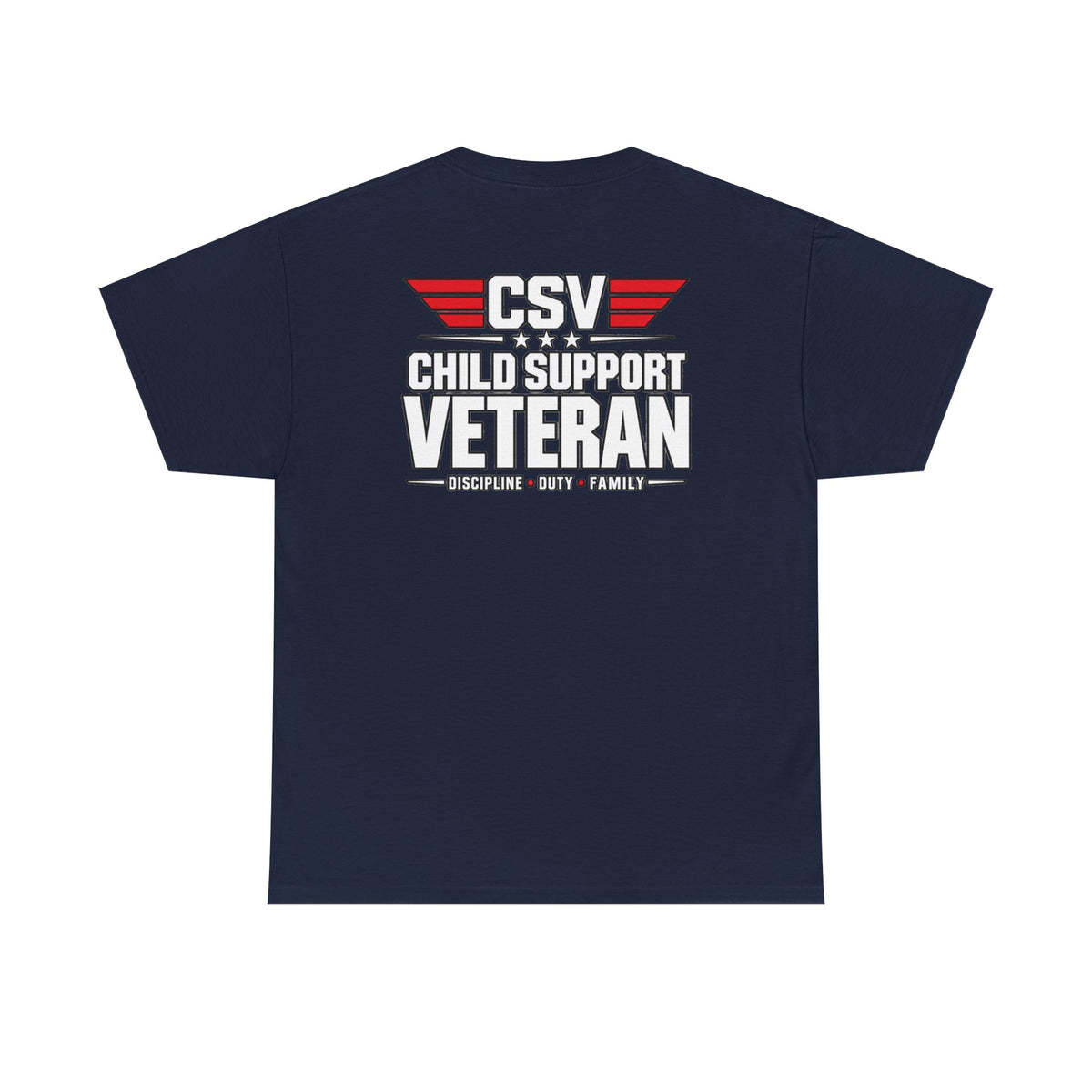 PRESENT MATTERS Child Support Veteran T‑Shirt