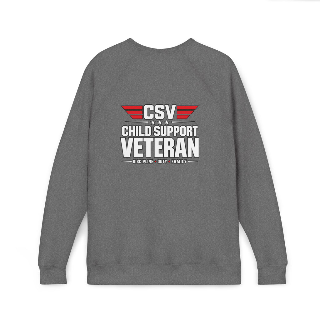 Unisex Sponge Fleece Raglan Sweatshirt