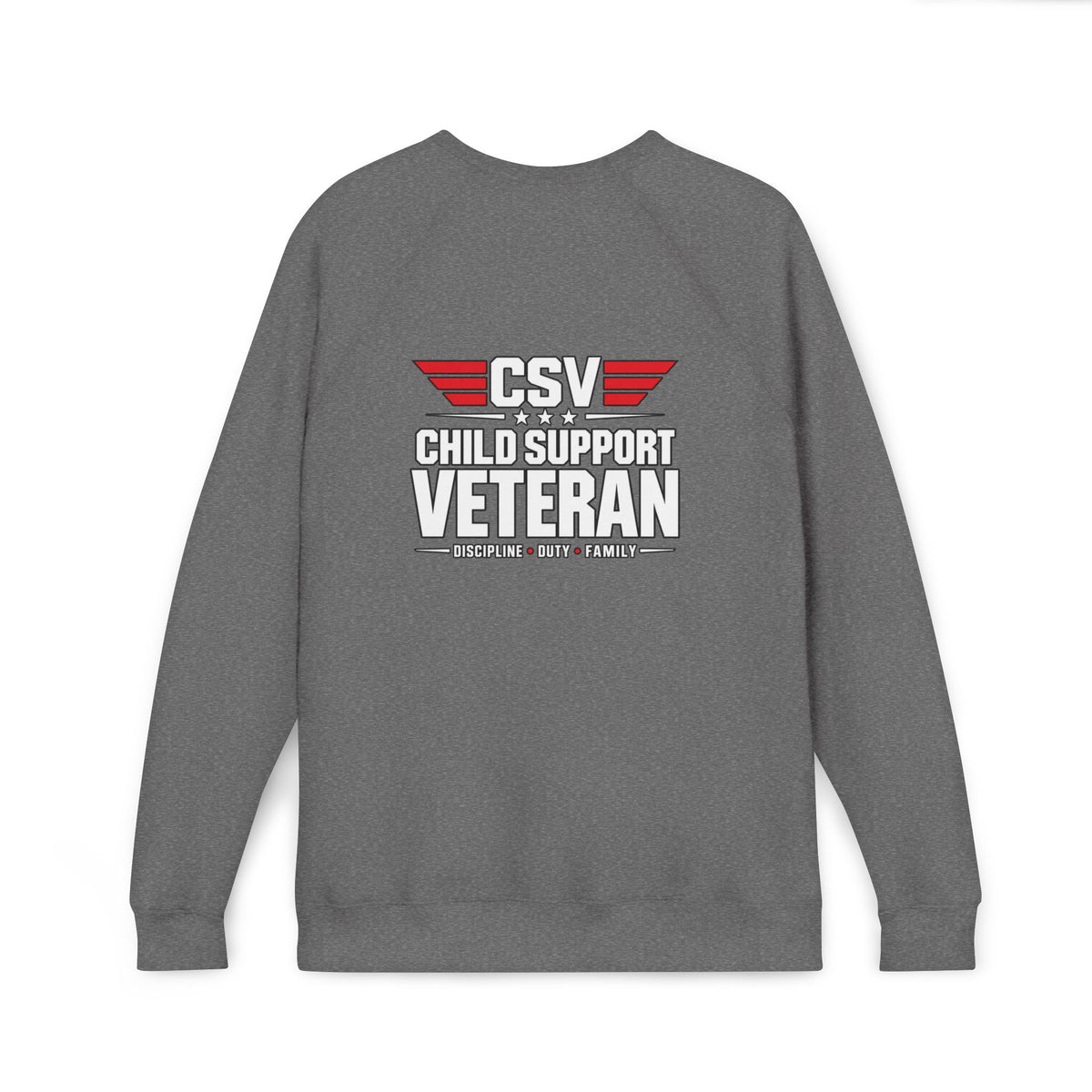 Unisex Sponge Fleece Raglan Sweatshirt