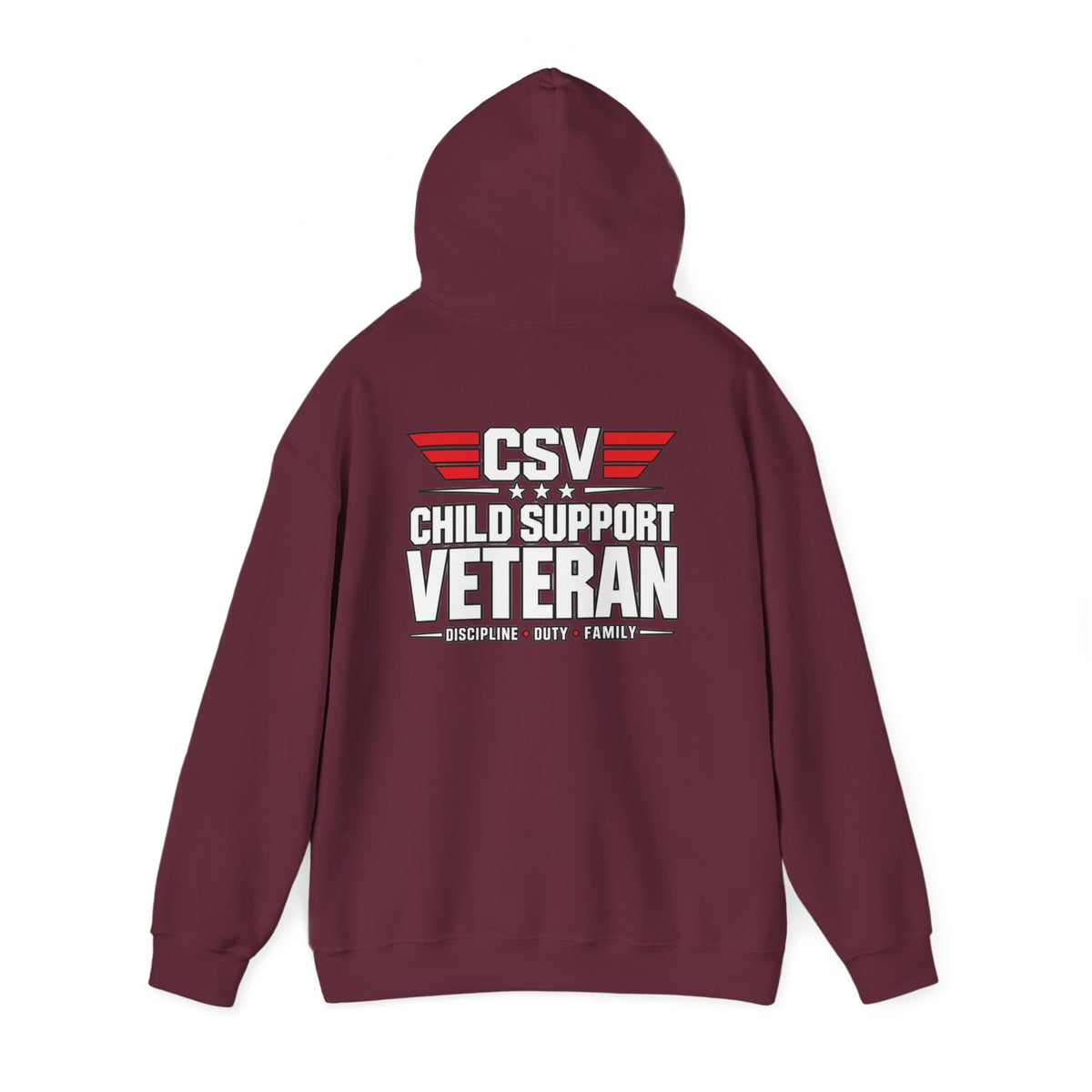 Child Support Veteran Hoodie — Patriotic Military-Inspired Sweatshirt