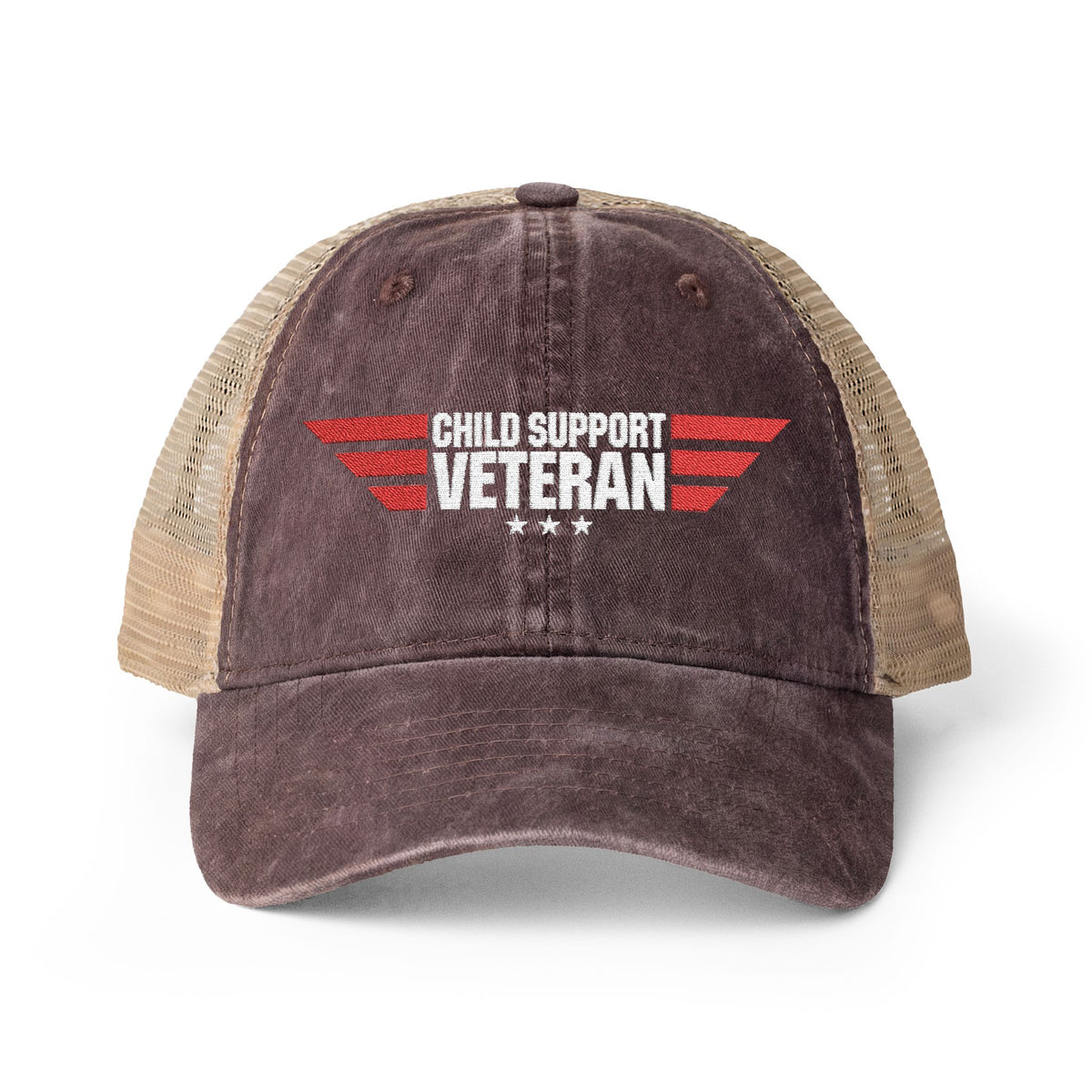 Women's Washed Mesh-Back Cap