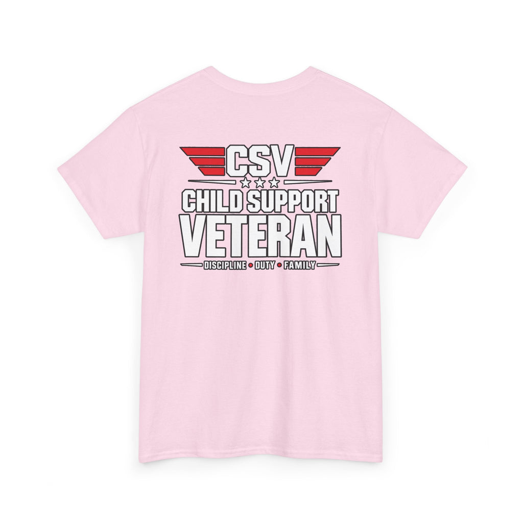 Present Matters T-Shirt – Child Support Veteran Tribute Tee