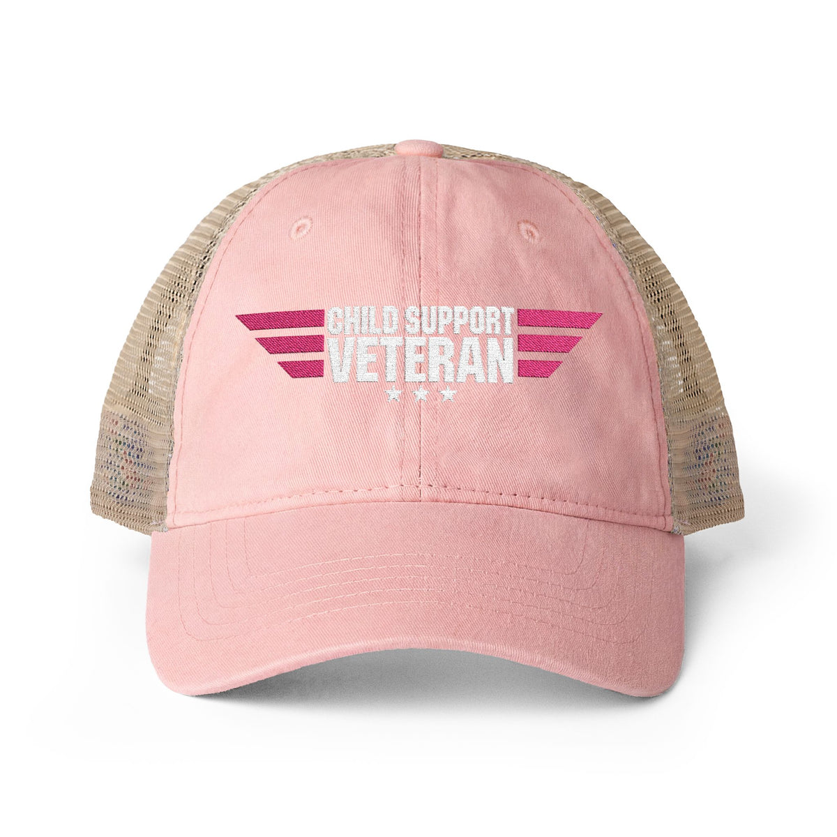 Women's Washed Mesh-Back Cap