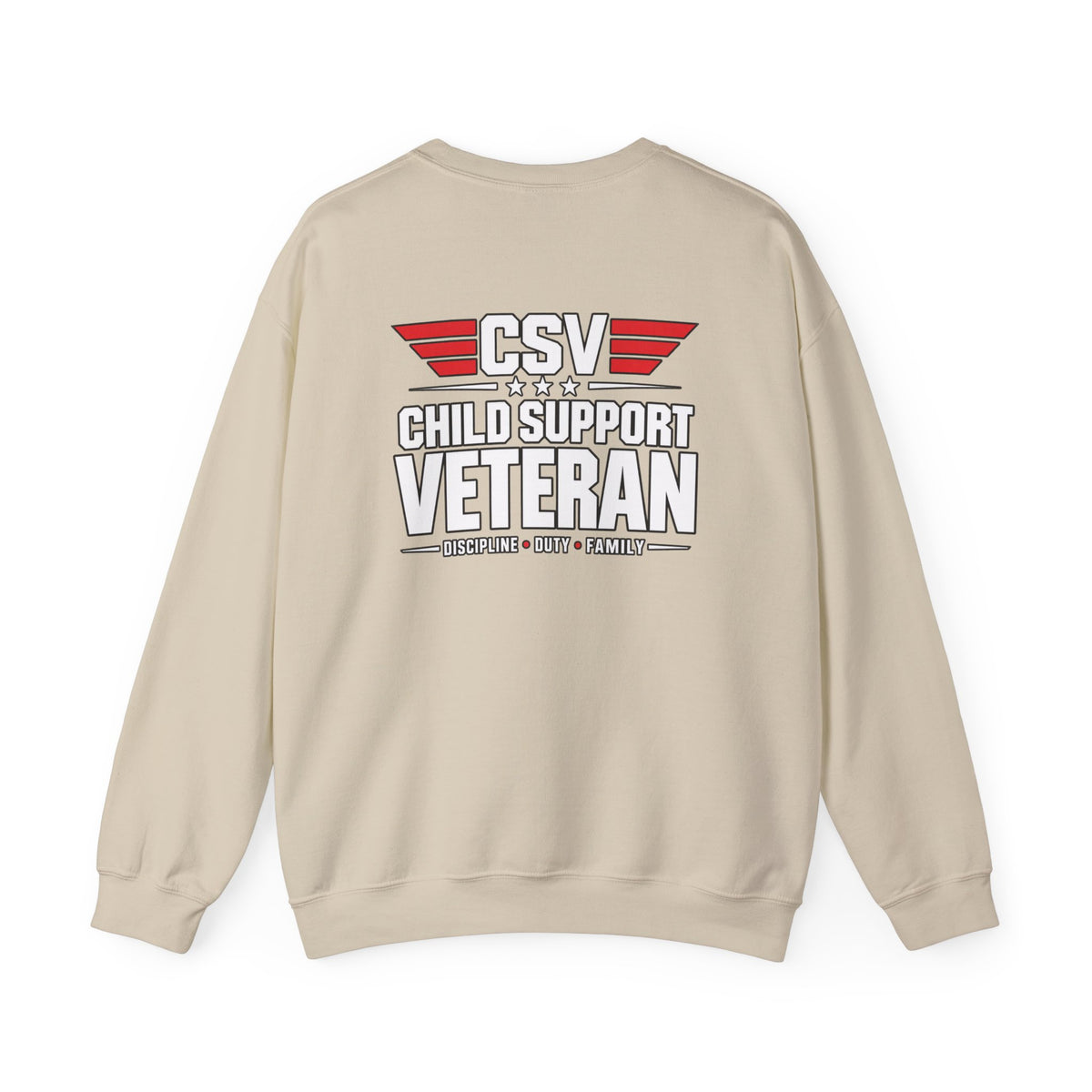 Present Matters Crewneck — Child Support Veteran Sweatshirt