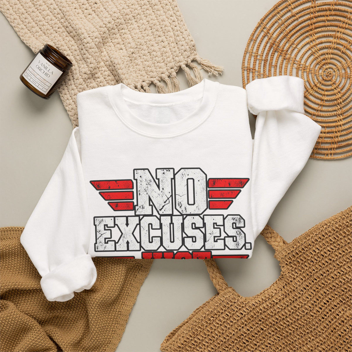 Child Support Veteran Crewneck Sweatshirt — CSV Emblem Pullover