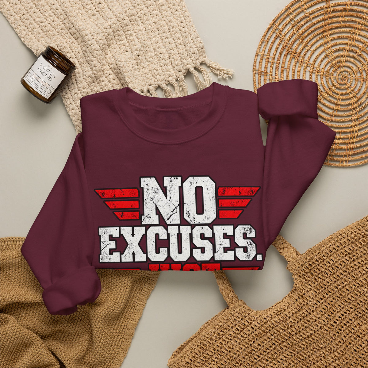 Child Support Veteran Crewneck Sweatshirt — CSV Emblem Pullover