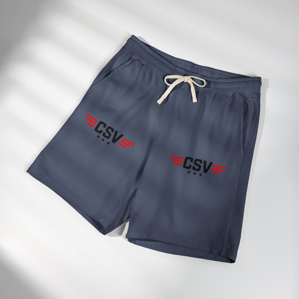 Unisex Garment-Dyed Lightweight Fleece Sweat Shorts