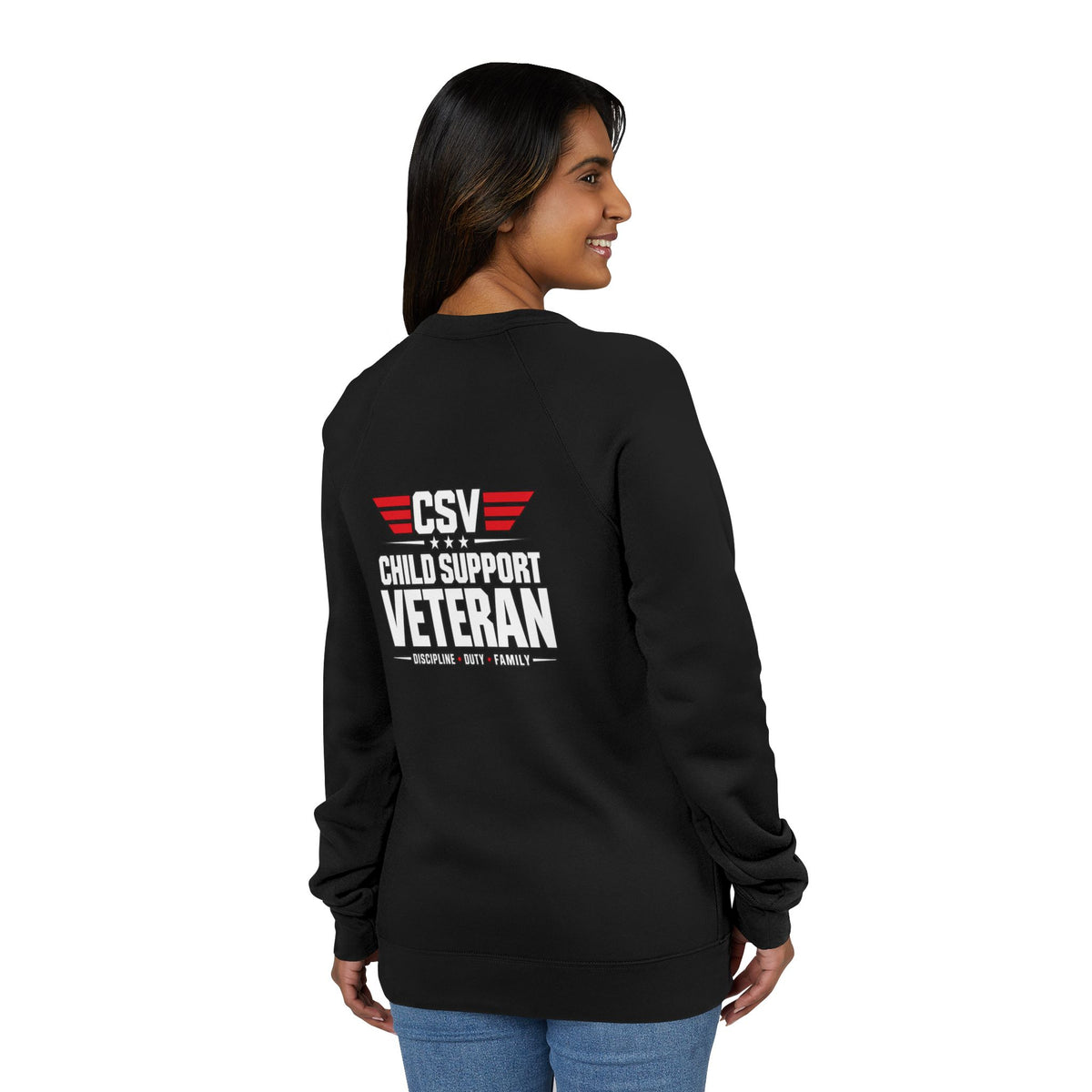 Unisex Sponge Fleece Raglan Sweatshirt