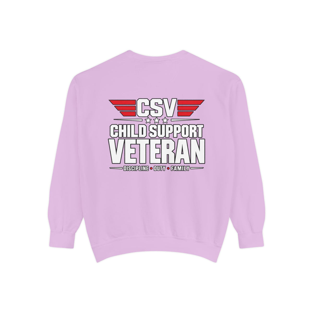 Child Support Veteran Sweatshirt – “My Dad Is A Child Support Veteran” Patriotic Crewneck