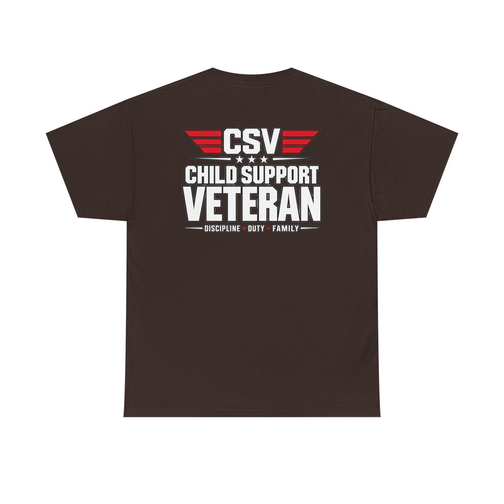 Present Matters T-Shirt – Child Support Veteran Tribute Tee