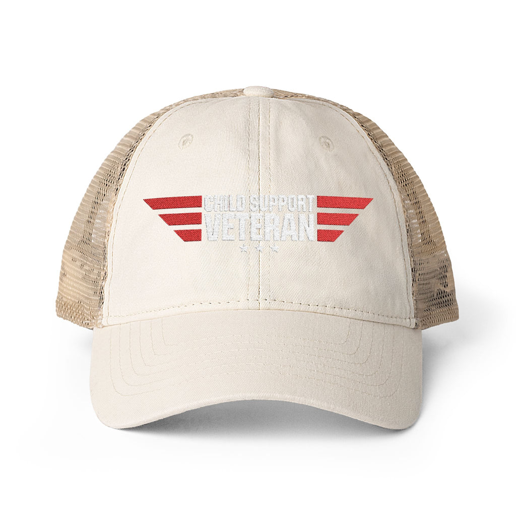 Women's Washed Mesh-Back Cap