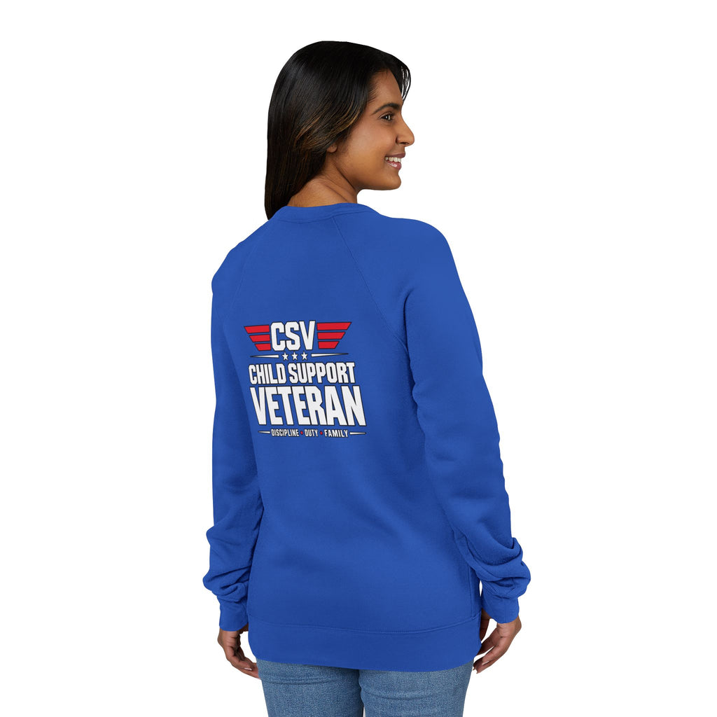 Unisex Sponge Fleece Raglan Sweatshirt