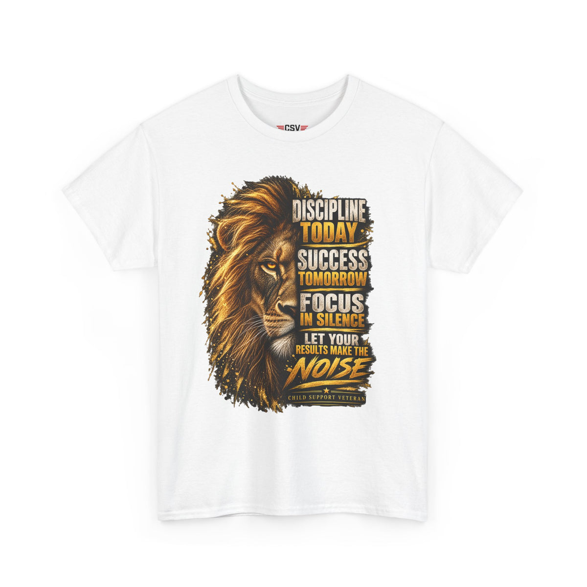 quiet strength, steady presence T-Shirt – Child Support Veteran Tribute Tee