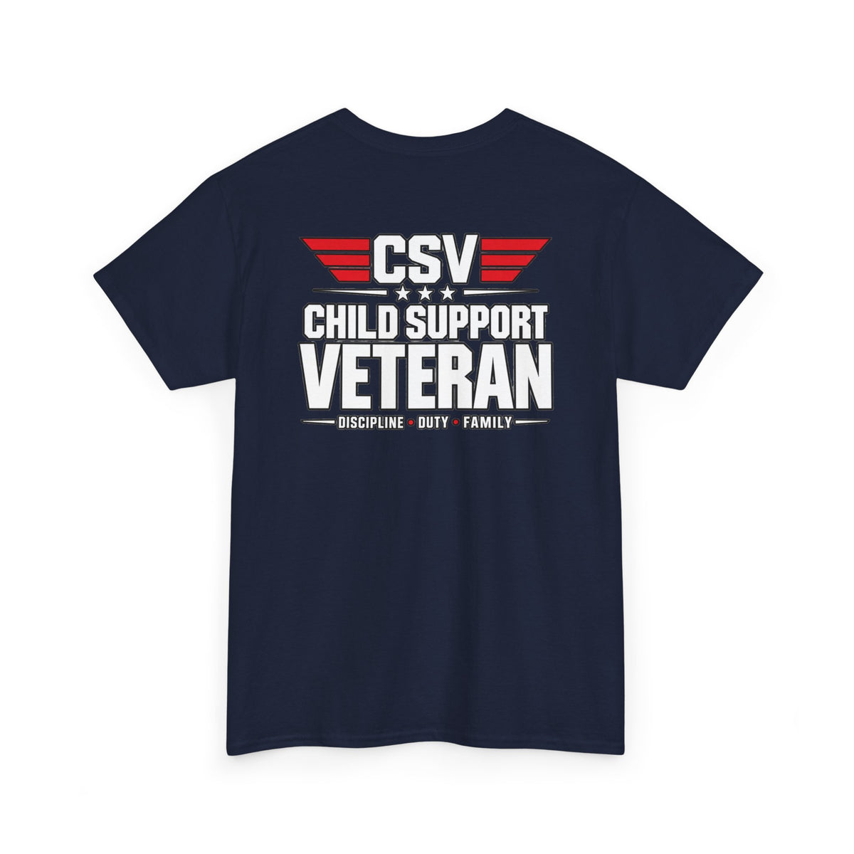 PRESENT MATTERS Child Support Veteran T‑Shirt