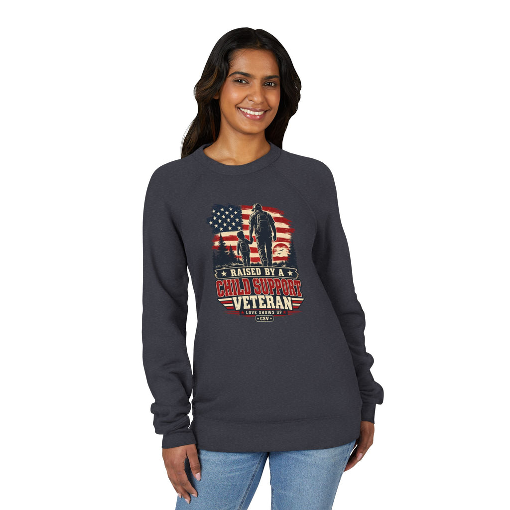 Unisex Sponge Fleece Raglan Sweatshirt