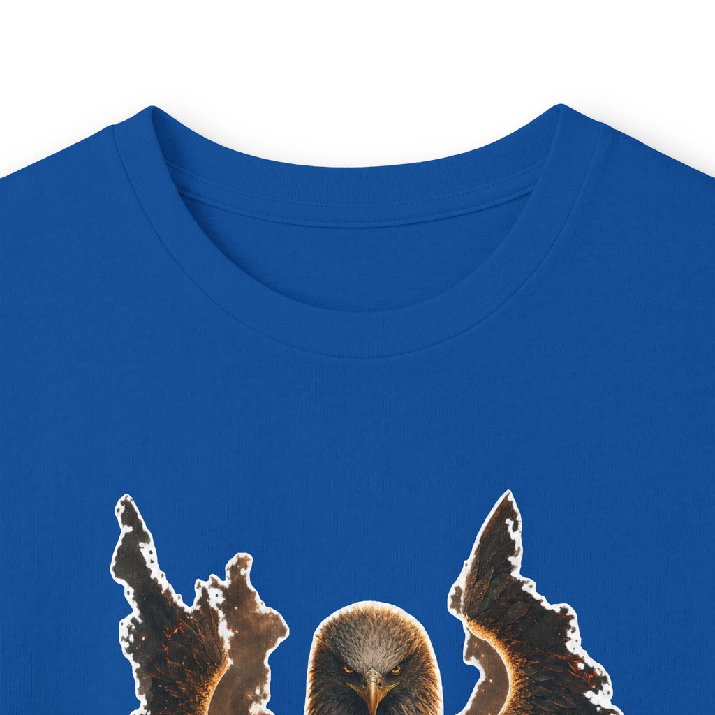 Long Sleeve Tee — Vintage Eagle Graphic “CSV” Patriotic Military Vibe