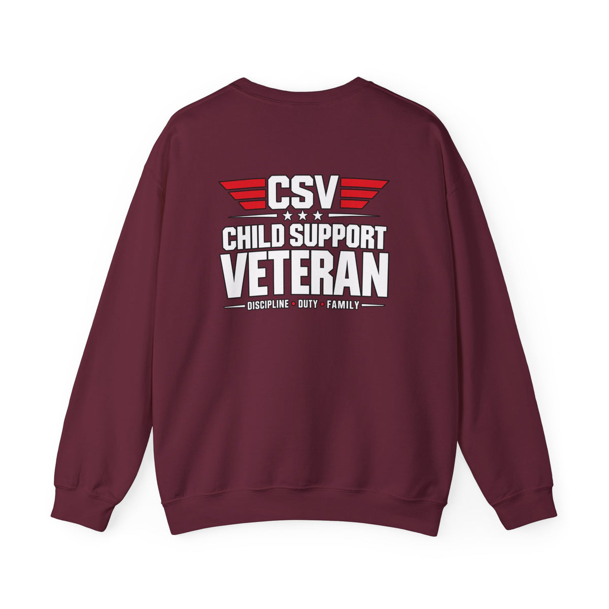 Present Matters Crewneck — Child Support Veteran Sweatshirt