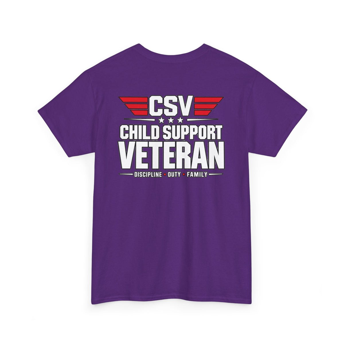 Present Matters T-Shirt – Child Support Veteran Tribute Tee