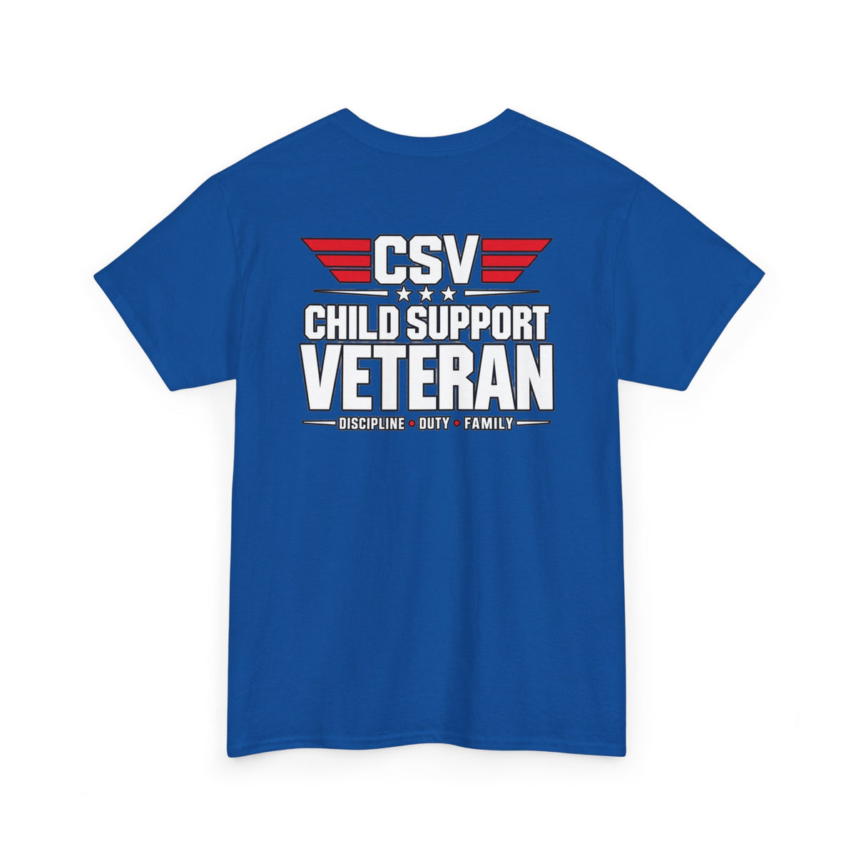 PRESENT MATTERS Child Support Veteran T‑Shirt