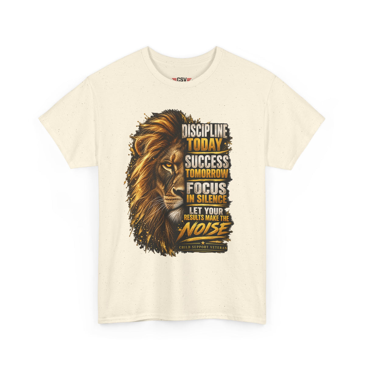 quiet strength, steady presence T-Shirt – Child Support Veteran Tribute Tee