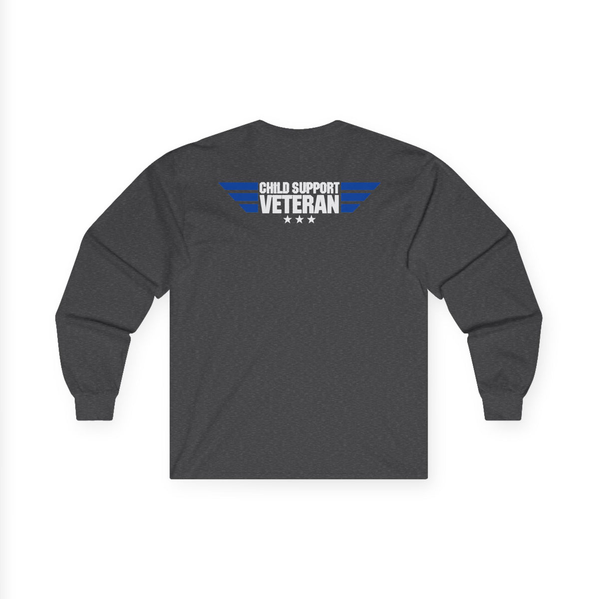 Long Sleeve Tee — Vintage Eagle Graphic “CSV” Patriotic Military Vibe