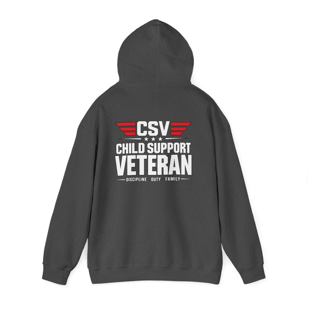 Child Support Veteran Hoodie — Patriotic Military-Inspired Sweatshirt