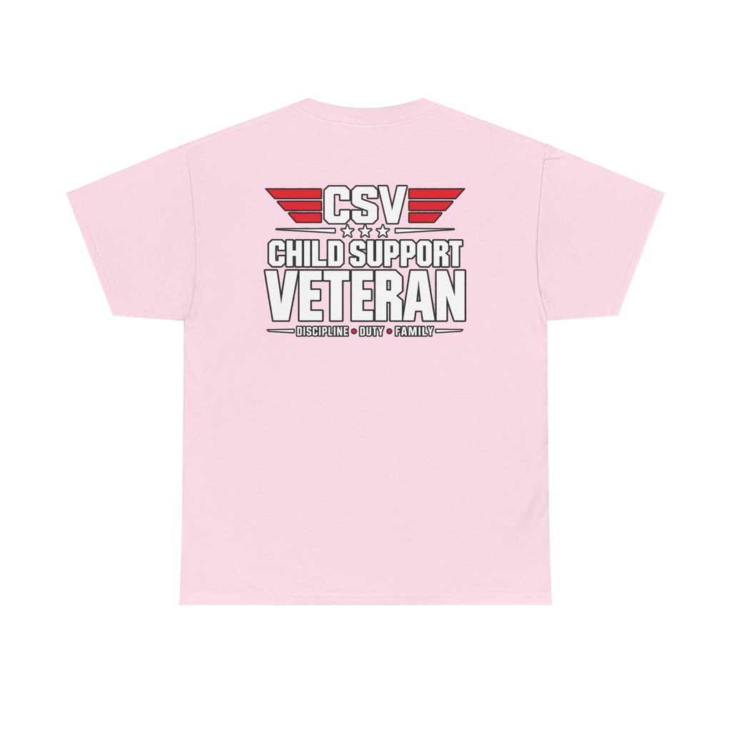 Present Matters T-Shirt – Child Support Veteran Tribute Tee
