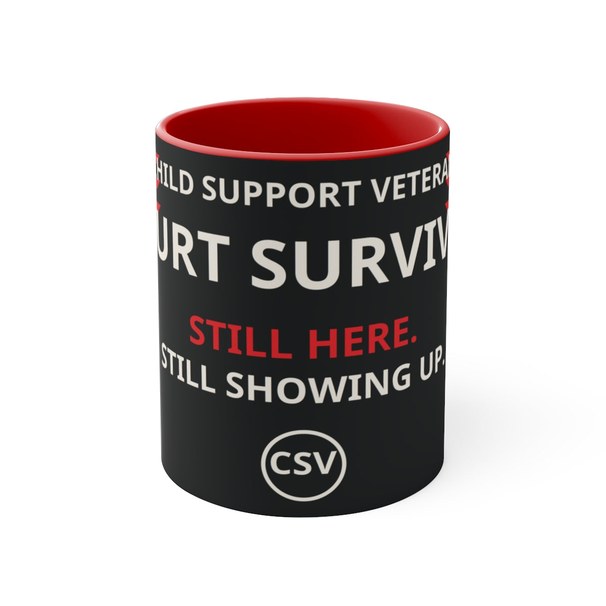 Court Survivor 11oz Accent Mug provider mockup